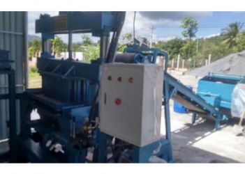 Máy ép gạch bán tự động