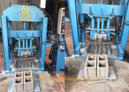 Máy ép gạch thủ công